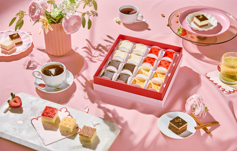 Mini Cake + Tea Pairing Box