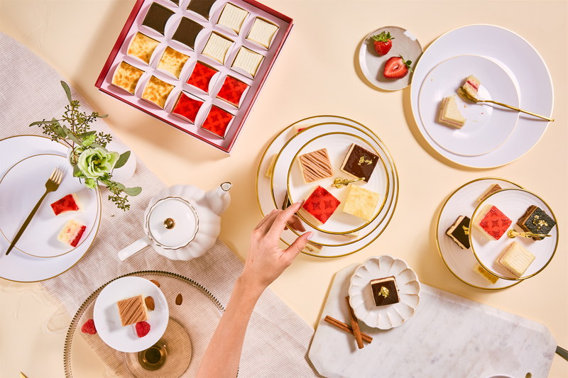 Mini Cake + Tea Pairing Box